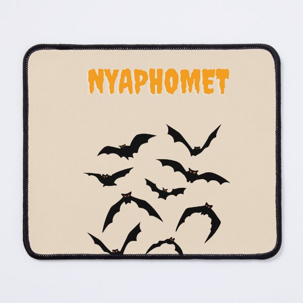 Item preview, Nyaphomet demon head - horror design designed and sold by ayesha70.
