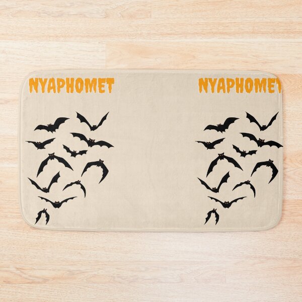 Item preview, Nyaphomet demon head - horror design designed and sold by ayesha70.