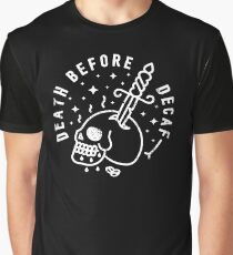 Death Before Decaf Graphic T-Shirt