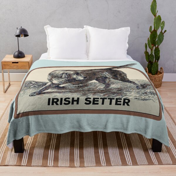 Item preview, Dog Irish Setter illustration designed and sold by Lemomo-zoo.