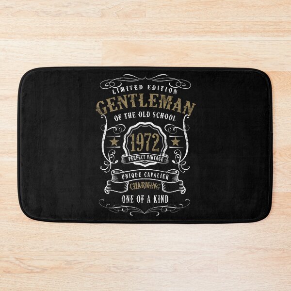 Item preview, 50 birthday 1972 born gentleman old school designed and sold by Dubbra.