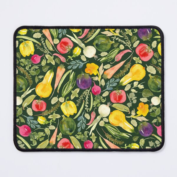Item preview, Vegan watercolor | Eat the Rainbow designed and sold by Harpley Design Studio.
