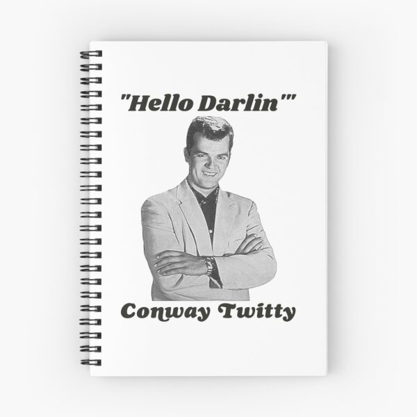 Item preview, Conway Twitty Hello Darlin' Country Legend FanArt designed and sold by SilviaLeitner.
