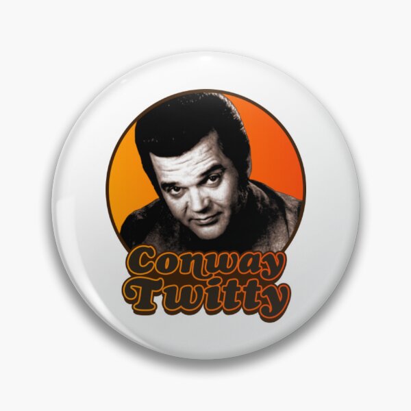 Item preview, Conway Twitty Retro Country Legend Design designed and sold by SilviaLeitner.
