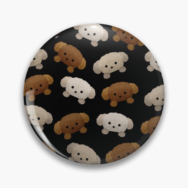 Item preview, Burlap Textured Puppies Pattern designed and sold by LashCreations.
