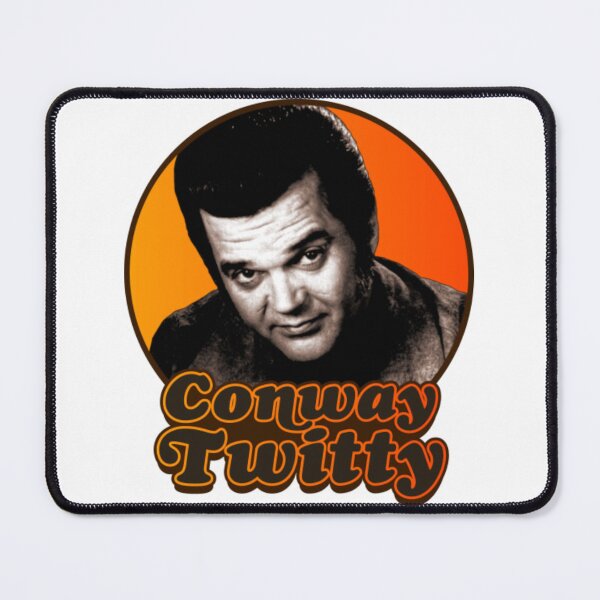Item preview, Conway Twitty Retro Country Legend Design designed and sold by SilviaLeitner.