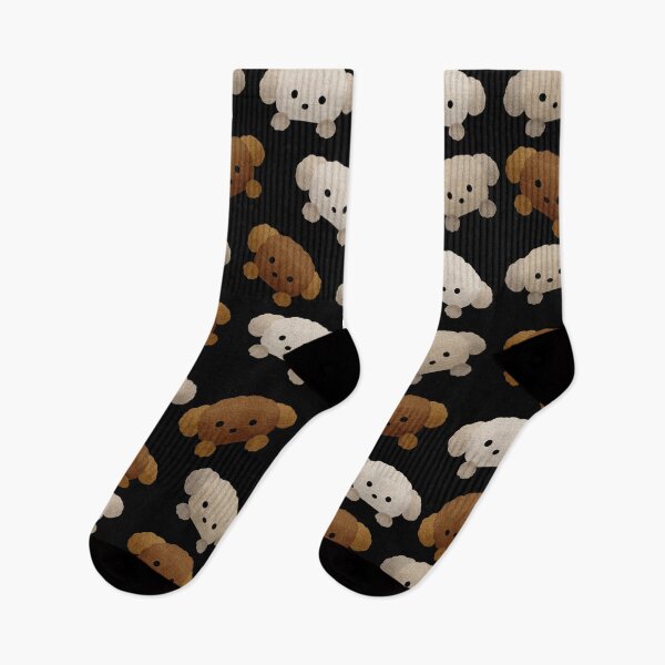 Item preview, Burlap Textured Puppies Pattern designed and sold by LashCreations.