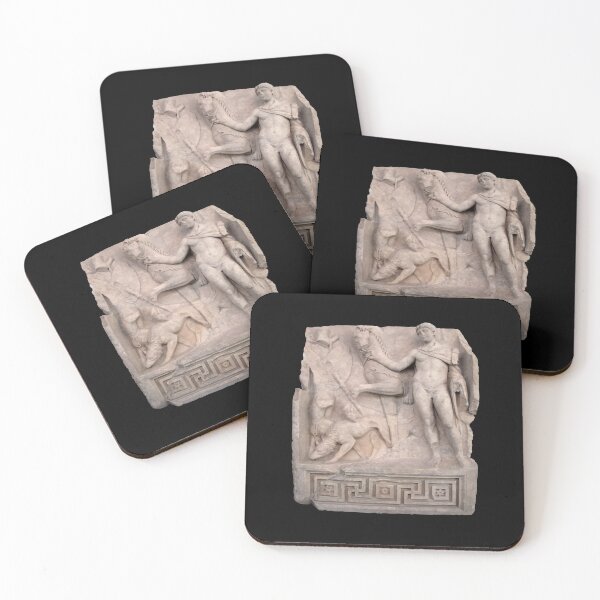 Item preview, Royal Hero Horse And Hounds Sebasteion Relief Cut Out designed and sold by taiche.