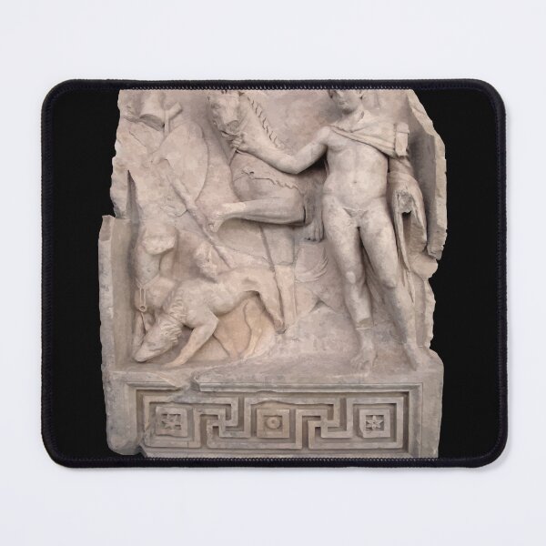 Item preview, Royal Hero Horse And Hounds Sebasteion Relief Cut Out designed and sold by taiche.