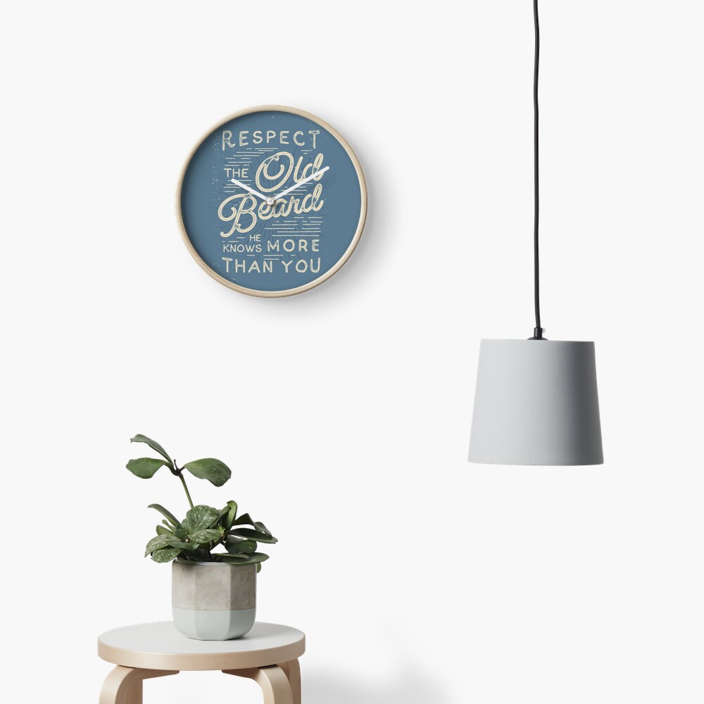 Artikel-Vorschau von Uhr, designt und verkauft von BeardyGraphics.