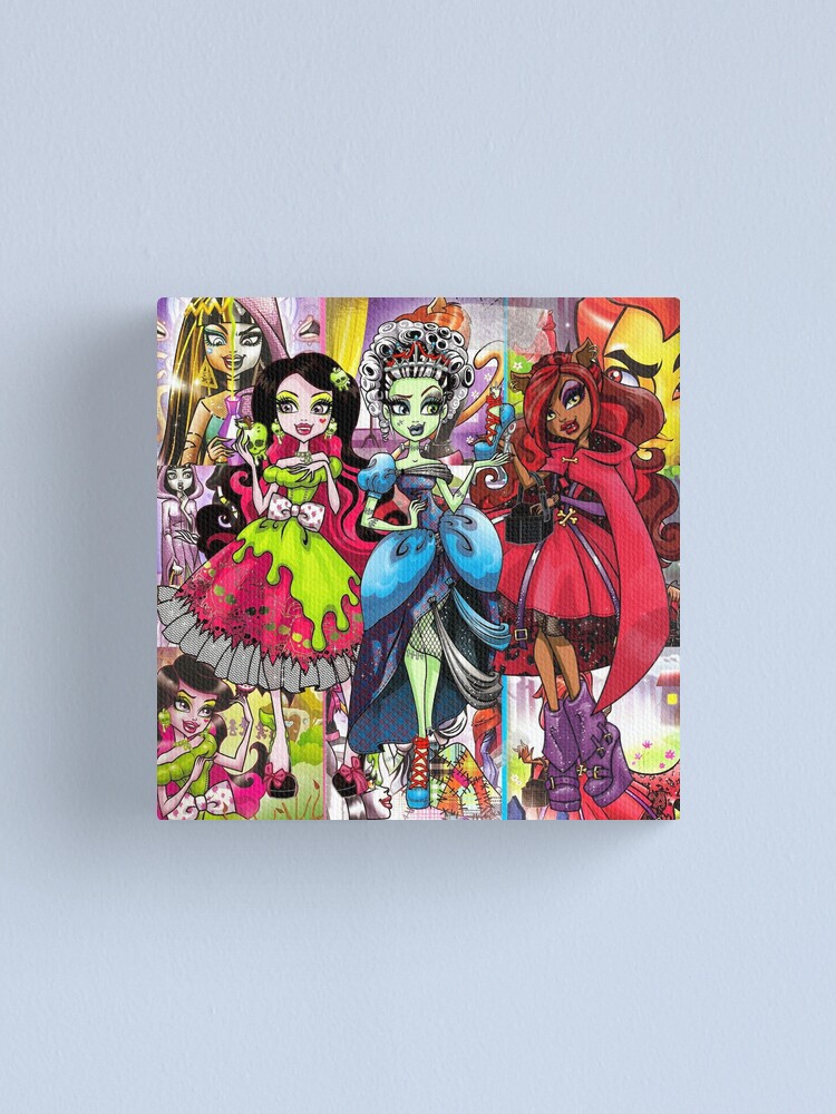 Scarily Ever After Canvas Print by ARTRAVESHOP