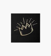 gold crown Art Board