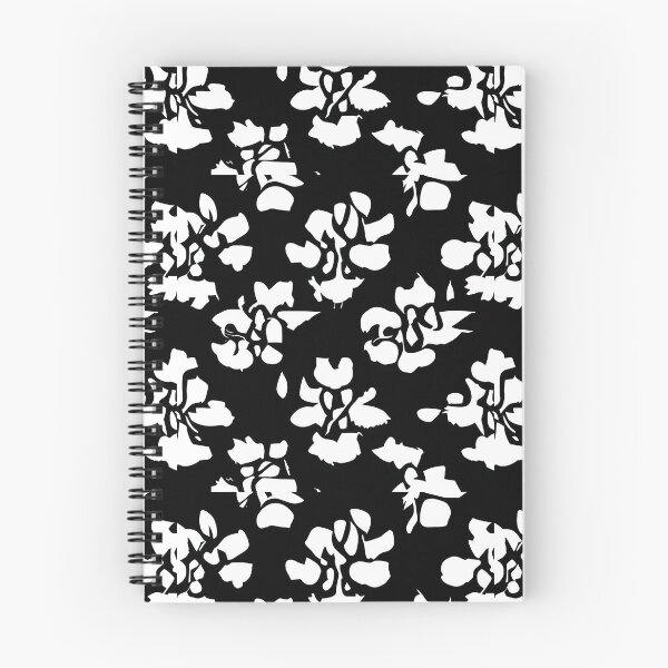 Item preview, Black and White Flower Pattern - Inversion designed and sold by CGArtsy.