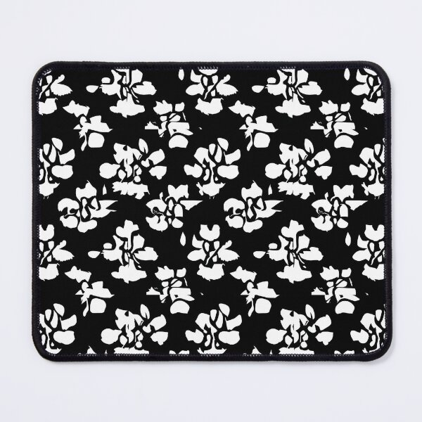 Item preview, Black and White Flower Pattern - Inversion designed and sold by CGArtsy.