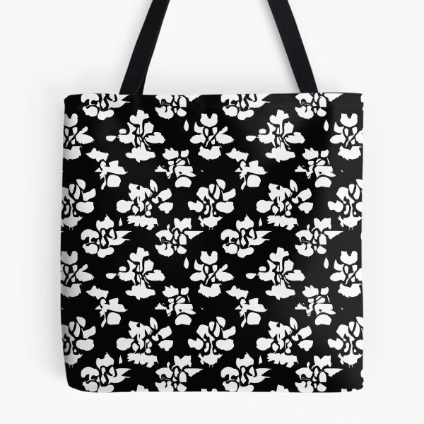 Item preview, Black and White Flower Pattern - Inversion designed and sold by CGArtsy.