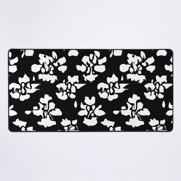 Item preview, Black and White Flower Pattern - Inversion designed and sold by CGArtsy.