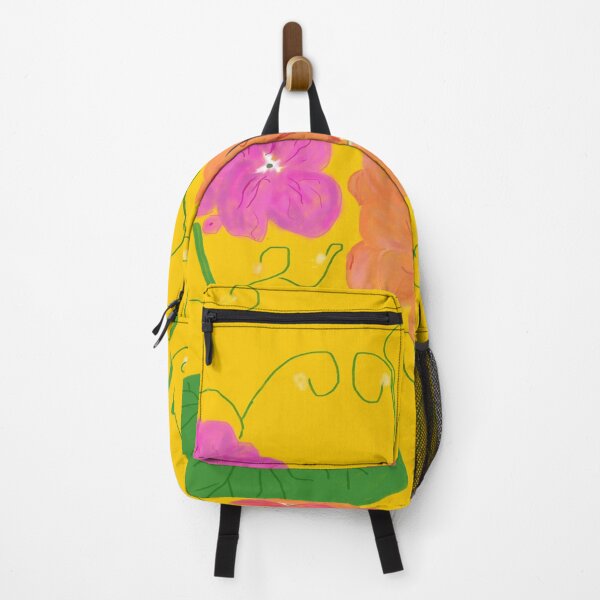 Item preview, Geraniums in spring- mustard background designed and sold by aishashirin.