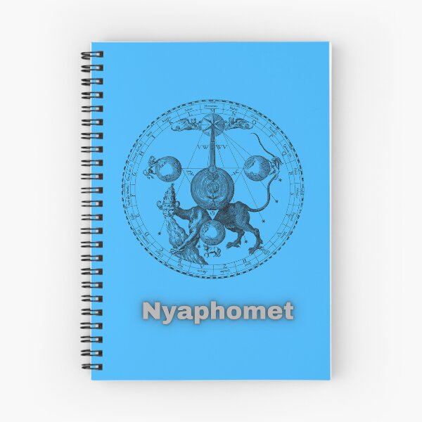 Item preview, Nyaphomet demon head - horror design designed and sold by ayesha70.