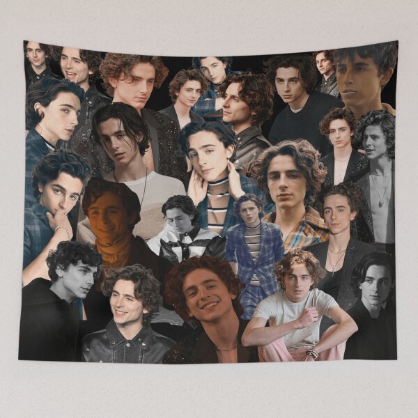 Item preview, Timothee Chalamet photo collage   designed and sold by garstcbgao.