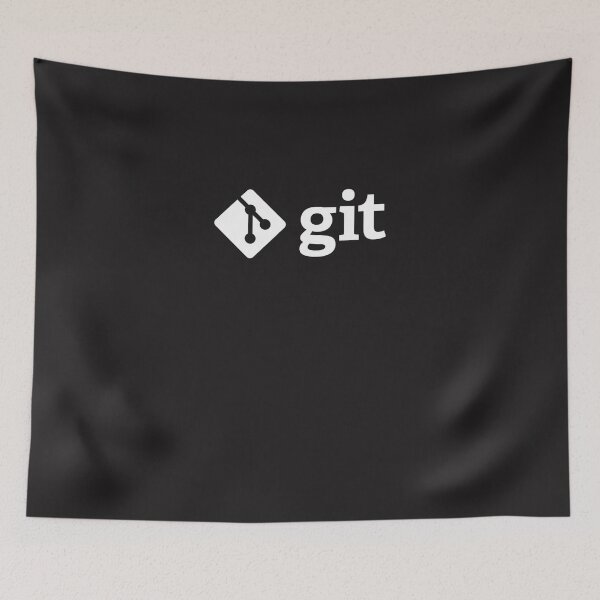 Item preview, Git - White logo Essential T-Shirt designed and sold by AnnaBurkhx.