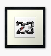 Michael Jordan 23 Framed Print