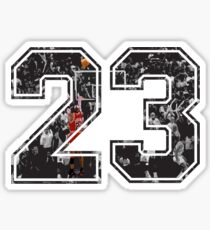 Michael Jordan 23 Sticker