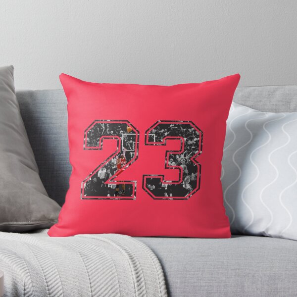 Michael Jordan 23 Throw Pillow