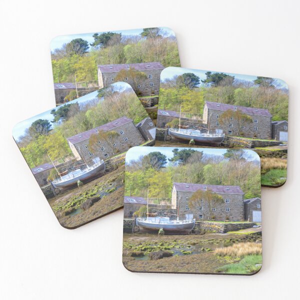 Item preview, Old mill by a creek in Anglesey, Wales, United Kingdom designed and sold by Kevin Hellon.