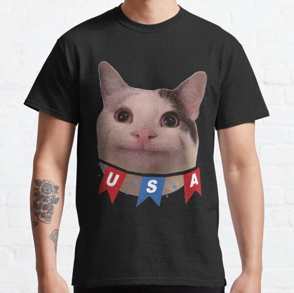 Beluga Cat USA Classic T-Shirt