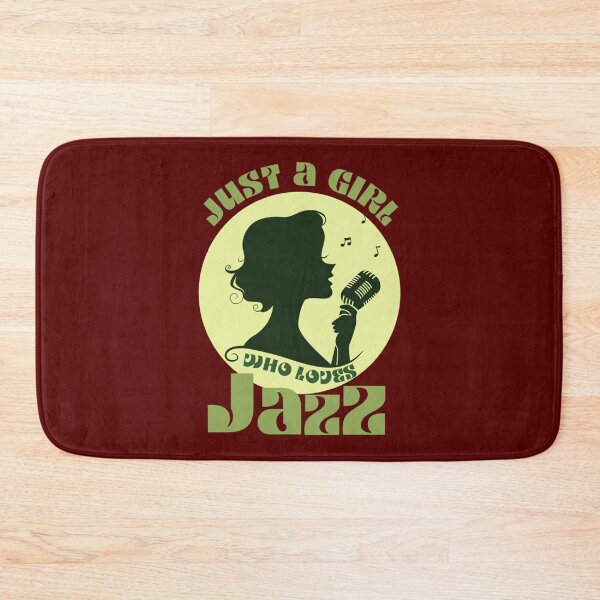 Artikelvorschau, Nur ein Mädchen, das Jazz liebt entworfen und verkauft von greenstreetShop.
