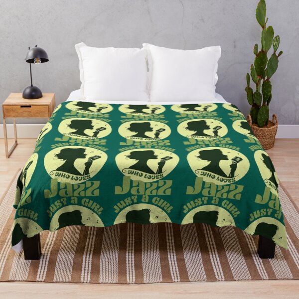 Artikelvorschau, Nur ein Mädchen, das Jazz liebt entworfen und verkauft von greenstreetShop.