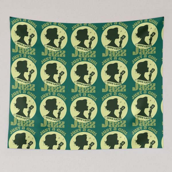 Item preview, Just a Girl who loves Jazz   designed and sold by greenstreetShop.