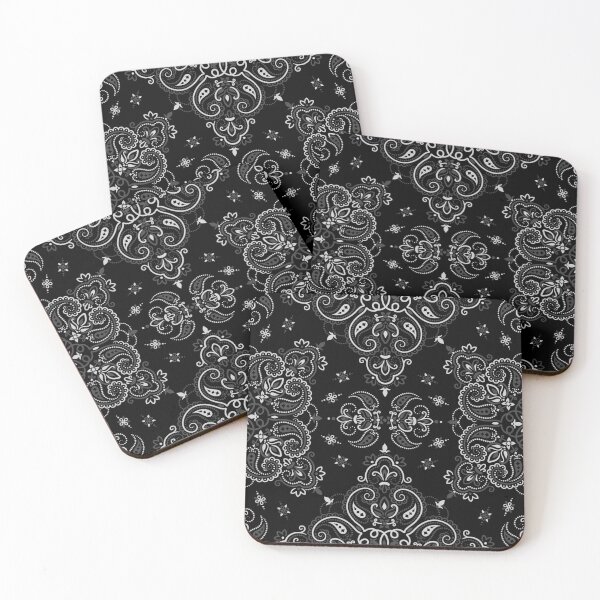 Item preview, Black Bandanas Paisley Pattern designed and sold by Petgifts ★★★★★.