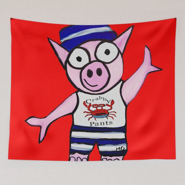 Item preview, This Little Piggy is Ready for the Beach designed and sold by Maureen Zaharie.