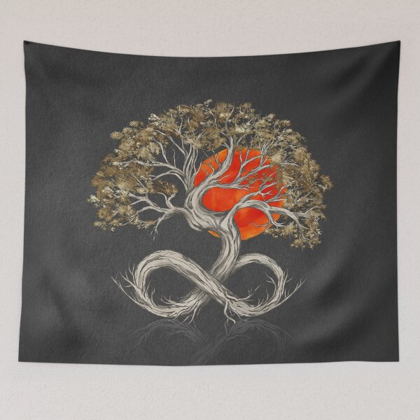 Item preview, Tree of Life - Infinity Sunrise designed and sold by k9printart.