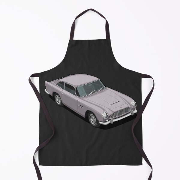 Item preview, Illustration silver Aston Martin db5 coupe pop art artwork designed and sold by SketchNinja.