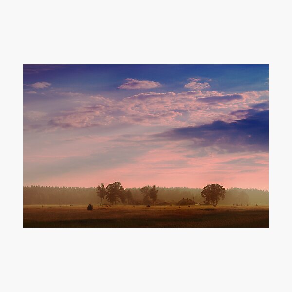 Break in the Village Photographic Print