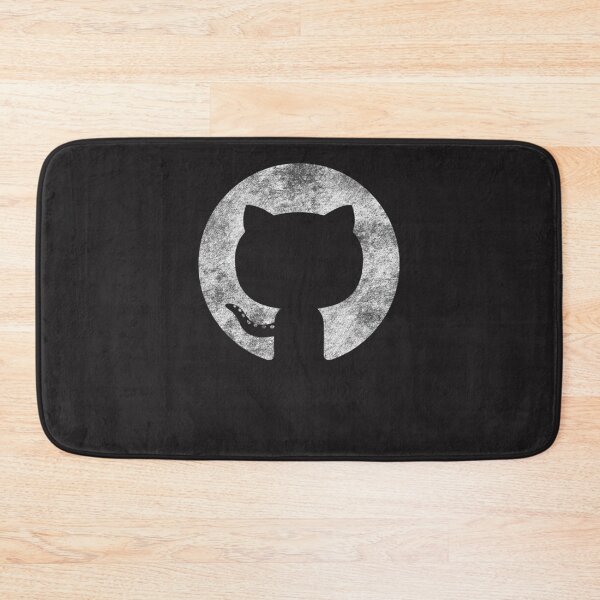 Item preview, Github - Distressed White  T-Shirt designed and sold by AnnaBurkhx.