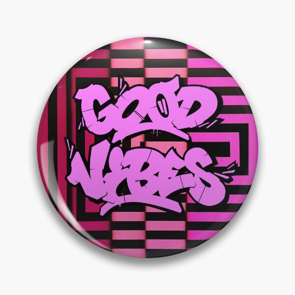 Item preview, GOOD VIBES PINK SQUARES ESONE ABSTRACT  designed and sold by GraffitiBomberZ.