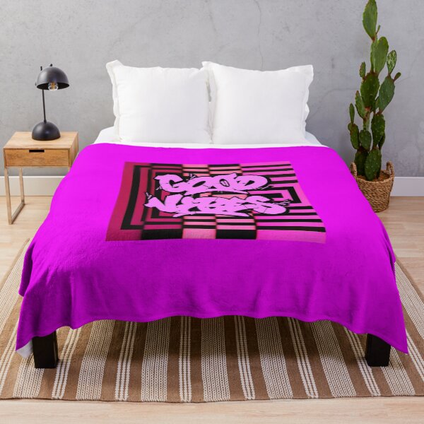 Item preview, GOOD VIBES PINK SQUARES ESONE ABSTRACT designed and sold by GraffitiBomberZ.