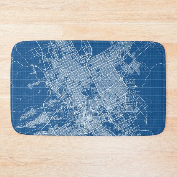 Item preview, Riyadh City Map of Saudi Arabia - Blueprint designed and sold by deMAP.