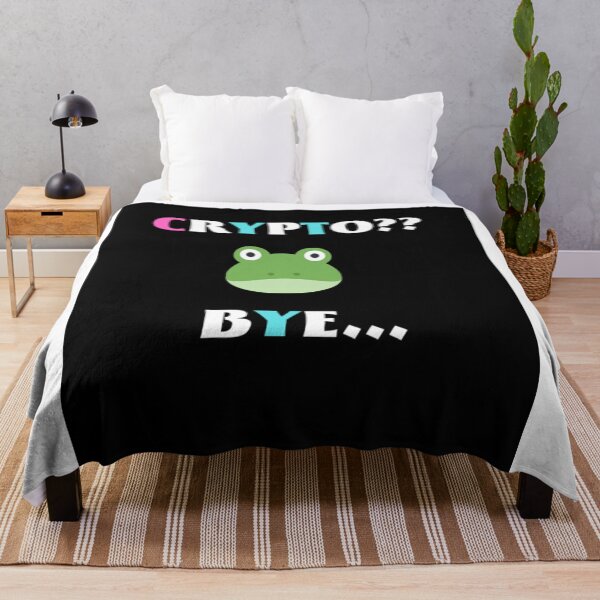 Item preview, Anti Crypto Bye Funny Design | Men Womens Cryptocurrency | Bitcoin Ethereum designed and sold by Your Dream.