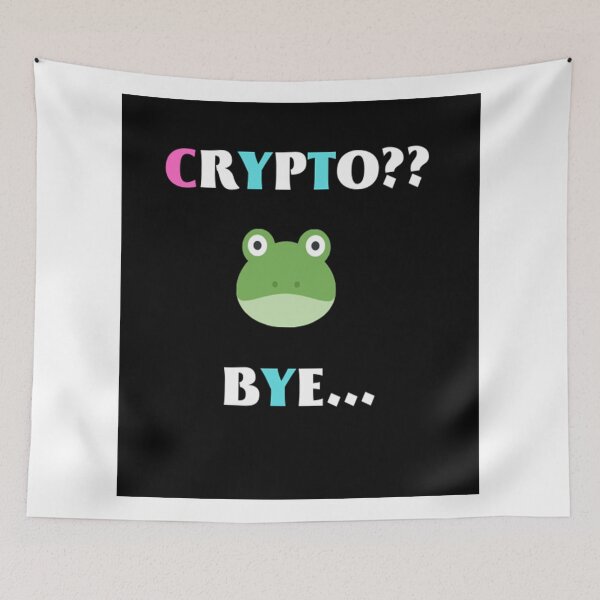 Item preview,  Anti Crypto Bye Funny Design | Men Womens Cryptocurrency | Bitcoin Ethereum designed and sold by Your  Dream.