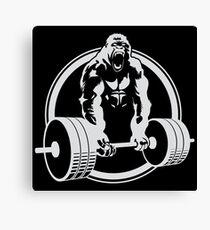 Gorilla Gym Canvas Print