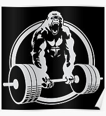 Gorilla Gym Poster