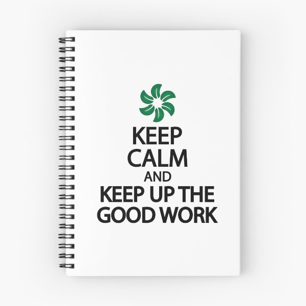 Item preview, Keep calm and keep up the good work designed and sold by Colorfulandfun.