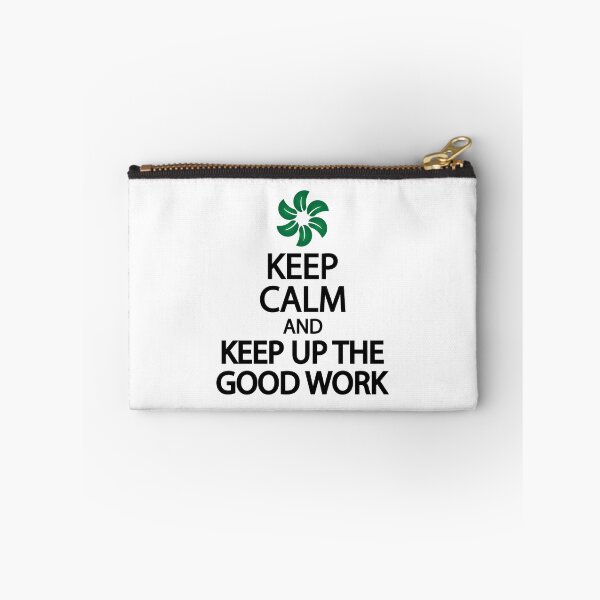 Item preview, Keep calm and keep up the good work designed and sold by Colorfulandfun.