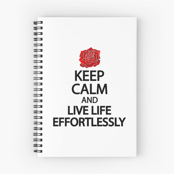 Item preview, Keep calm and live life effortlessly designed and sold by Colorfulandfun.