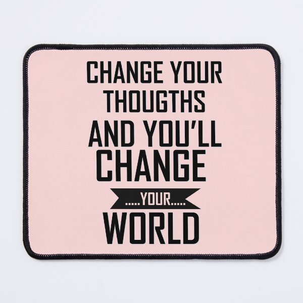 Item preview, Change Thougths And You'll Change Your World designed and sold by FZ Collections.