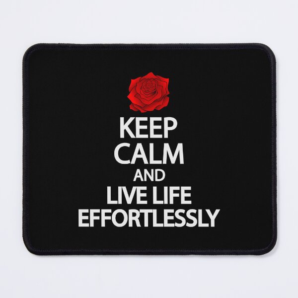 Item preview, Keep calm and live life effortlessly designed and sold by Colorfulandfun.